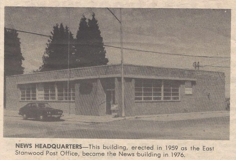Historical Newspaper offices in Stanwood Stanwood Area Historical Society