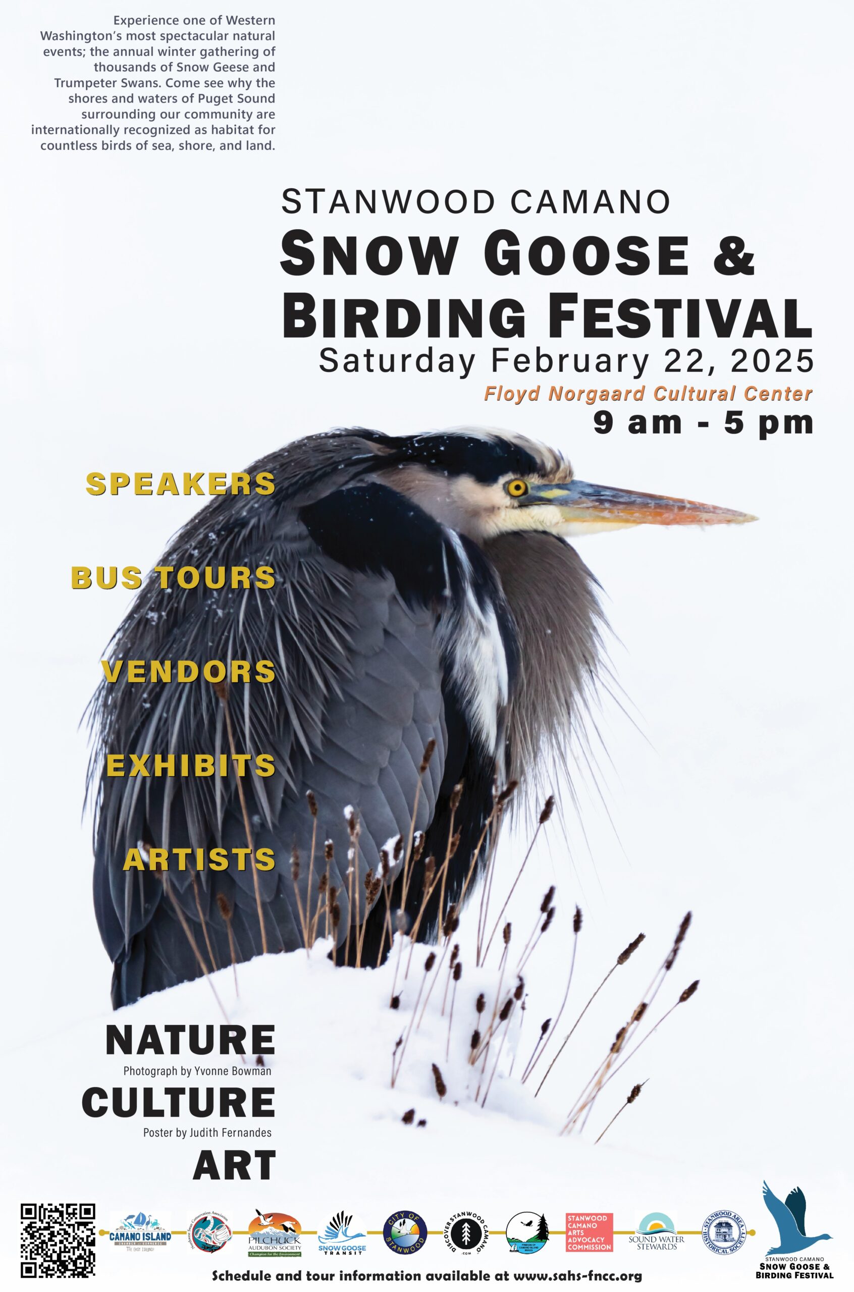 Snow Goose Festival 2025 Stanwood Area Historical Society
